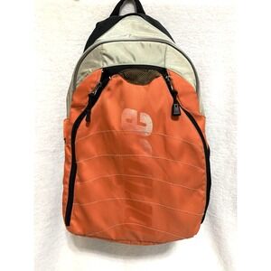 Prince Tennis Backpack Orange black athletic travel bag